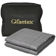 Load image into Gallery viewer, 15 lbs 100% Cotton Weighted Blankets-Gray
