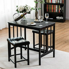 Load image into Gallery viewer, 3 PCS Modern Counter Height Dining Set Table
