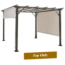 Load image into Gallery viewer, 2Pcs Universal Replacement Canopy for Pergola Structure Sun Awning-Beige

