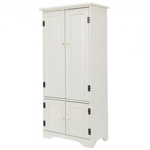 Load image into Gallery viewer, Accent Storage Cabinet Adjustable Shelves-White
