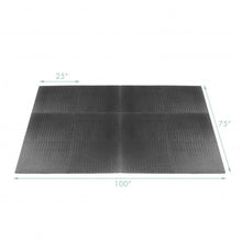 Load image into Gallery viewer, 12Tiles 1/2&quot; Puzzle Exercise Floor Mats-Black
