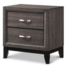 Load image into Gallery viewer, 2 Drawers Storage Nightstand Sofa Side End Table
