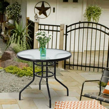 Load image into Gallery viewer, Patio Round Table Steel Frame Dining Table
