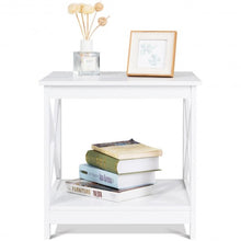 Load image into Gallery viewer, X-Design Display Accent Sofa Side Nightstand Table-White
