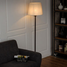 Load image into Gallery viewer, 66.5&quot; Copper Bronze Drum Shade Floor Lamp
