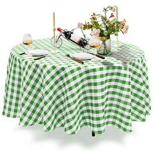 Load image into Gallery viewer, 2 Pcs Stain Resistant and Wrinkle Resistant Table Cloth-Green
