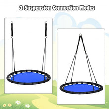 Load image into Gallery viewer, 40" Flying Saucer Round Swing Kids Play Set-Blue

