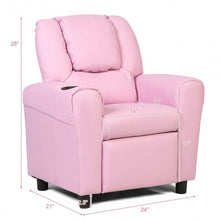 Load image into Gallery viewer, Kids Recliner Armchair Sofa-Pink
