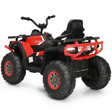 Load image into Gallery viewer, 12 V Kids Electric 4-Wheeler ATV Quad with MP3 and LED Lights-Red
