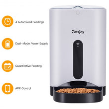 Load image into Gallery viewer, APP Automatic Remote Control Timer Pet Food Dispenser
