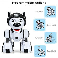 Load image into Gallery viewer, Wireless Programmable Interactive Remote Control Robotic Dog-Black
