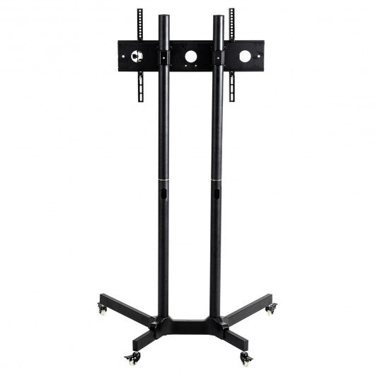 Plasma Screen TV Cart Stand w/ Wheels Mobile Fits