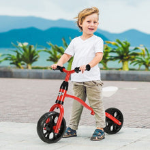 Load image into Gallery viewer, Adjustable No-Pedal Children Kids Balance Bike-Red
