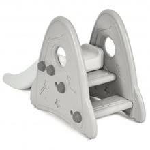 Load image into Gallery viewer, Freestanding Baby Slide Indoor First Play Climber Slide Set for Boys Girls -Gray
