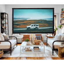 Load image into Gallery viewer, 100&quot; Standing Portable Fast Folding Projector Screen w/ Carry Bag
