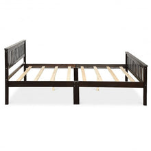 Load image into Gallery viewer, Wood Bed Frame Support Platform with Headboard and Footboard

