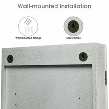 Load image into Gallery viewer, Wall Mounted Mirrored Storage Jewelry Cabinet
