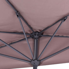 Load image into Gallery viewer, 9&#39; Half Round Patio Umbrella Sunshade

