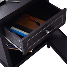 Load image into Gallery viewer, 2-Tier Accent Table with Spacious Tabletop-Espresso
