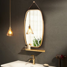 Load image into Gallery viewer, 30�Modern Rectangle Wall Hanging Framed Mirror

