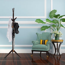 Load image into Gallery viewer, Wood Coat Rack Clothes Holder  Hall Stand
