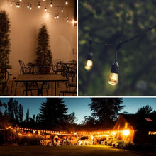 Load image into Gallery viewer, 36FT LED Outdoor Waterproof Commercial Globe String Lights Bulbs
