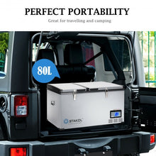Load image into Gallery viewer, 84-Quart Portable Compressor Camping Electric Car Cooler
