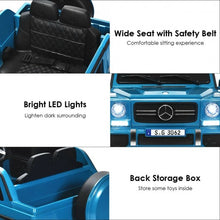 Load image into Gallery viewer, 12V Licensed Mercedes-Benz Kids Ride On Car-Navy
