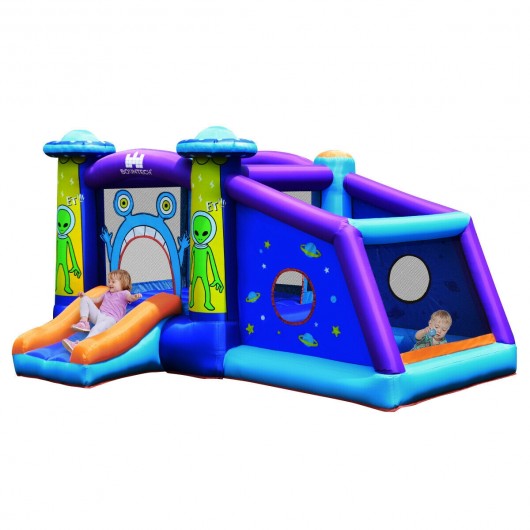Kids Inflatable Bounce House Aliens Jumping Castle