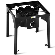 Load image into Gallery viewer, 100 000-BTU Portable Propane Outdoor Camp Stove with Adjustable Legs
