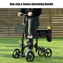 Load image into Gallery viewer, Medical Knee Scooter for Foot Injuries Ankles Surgery-Black
