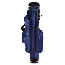 Load image into Gallery viewer, Golf Stand Cart Bag w/ 4 Way Divider Carry Organizer Pockets-Blue

