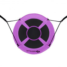 Load image into Gallery viewer, 40" Flying Saucer Tree Swing Indoor Outdoor Play Set-Purple
