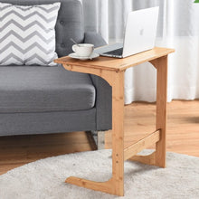 Load image into Gallery viewer, Home Office Bamboo End Side Sofa Laptop Desk
