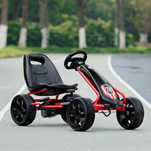 Load image into Gallery viewer, Kids Ride On Toys Pedal Powered Go Kart Pedal Car-Black
