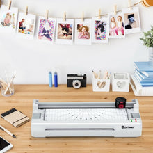 Load image into Gallery viewer, 9&quot; Hot and Cold Paper Trimmer with 25 Pouches and Corner Rounder-White
