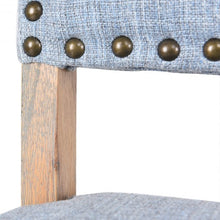 Load image into Gallery viewer, Set of 2 Fabric Dining Chairs with Rubber Wooden Legs
