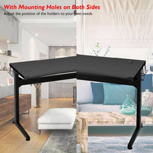 Load image into Gallery viewer, Mousepad Cup Holder Headphone Hook Gaming Computer Desk
