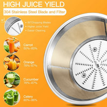 Load image into Gallery viewer, Centrifugal Juice Machine with Wide Mouth and 2 Speed Mode
