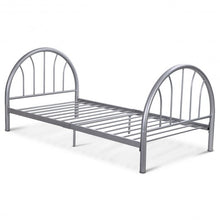 Load image into Gallery viewer, 83&quot; x 42&quot; x 35&quot; Sliver Twin Size Metal Bed Frame
