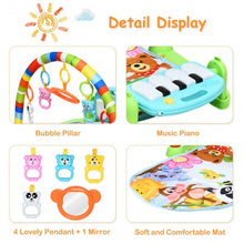 Load image into Gallery viewer, Baby Kick &amp; Play Piano Gym Activity Play Mat

