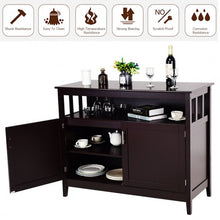 Load image into Gallery viewer, Modern Wooden Kitchen Storage Cabinet -Brown

