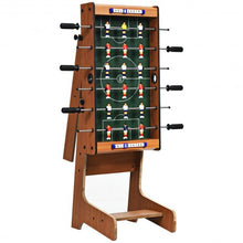 Load image into Gallery viewer, 27" Indoor Folding Christmas Gift Foosball Table
