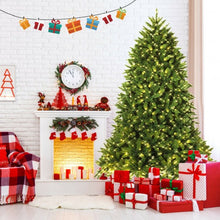 Load image into Gallery viewer, 7.5 Ft Pre-lit PVC Christmas Fir Tree with 700 LED Light
