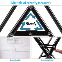 Load image into Gallery viewer, Portable Infant Changing Station Baby Diaper Table with Safety Belt-White
