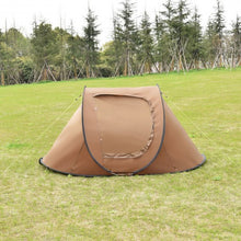 Load image into Gallery viewer, Waterproof 2-3 Person Camping Tent-Brown
