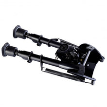 Load image into Gallery viewer, 6&quot; to 9&quot; Adjustable Spring Return Hunting Rifle Bipod
