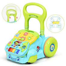 Load image into Gallery viewer, Early Development Toys for Baby Sit-to-Stand Learning Walker-Blue
