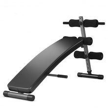Load image into Gallery viewer, Adjustable Arc-Shaped Decline Sit up Bench

