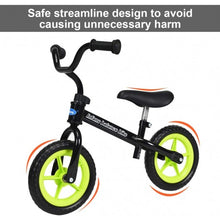 Load image into Gallery viewer, Adjustable Toddler Running Balance Bike with Non-slip Handle-Black
